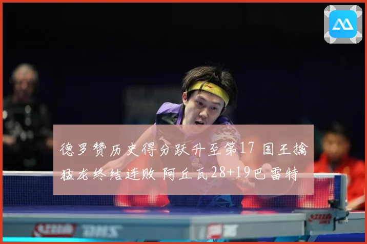 德罗赞历史得分跃升至第17 国王擒猛龙终结连败 阿丘瓦28+19巴雷特20+6
